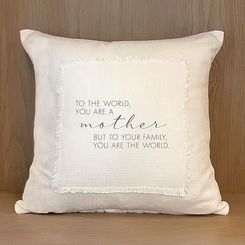 Miniatura 9 de Boho Chic Decorative 18x18 Pillow Cover - Unique Couch Accent for Living Room or Bed - Sofa Throw Pillow Case by Second Nature By Hand (The Beach