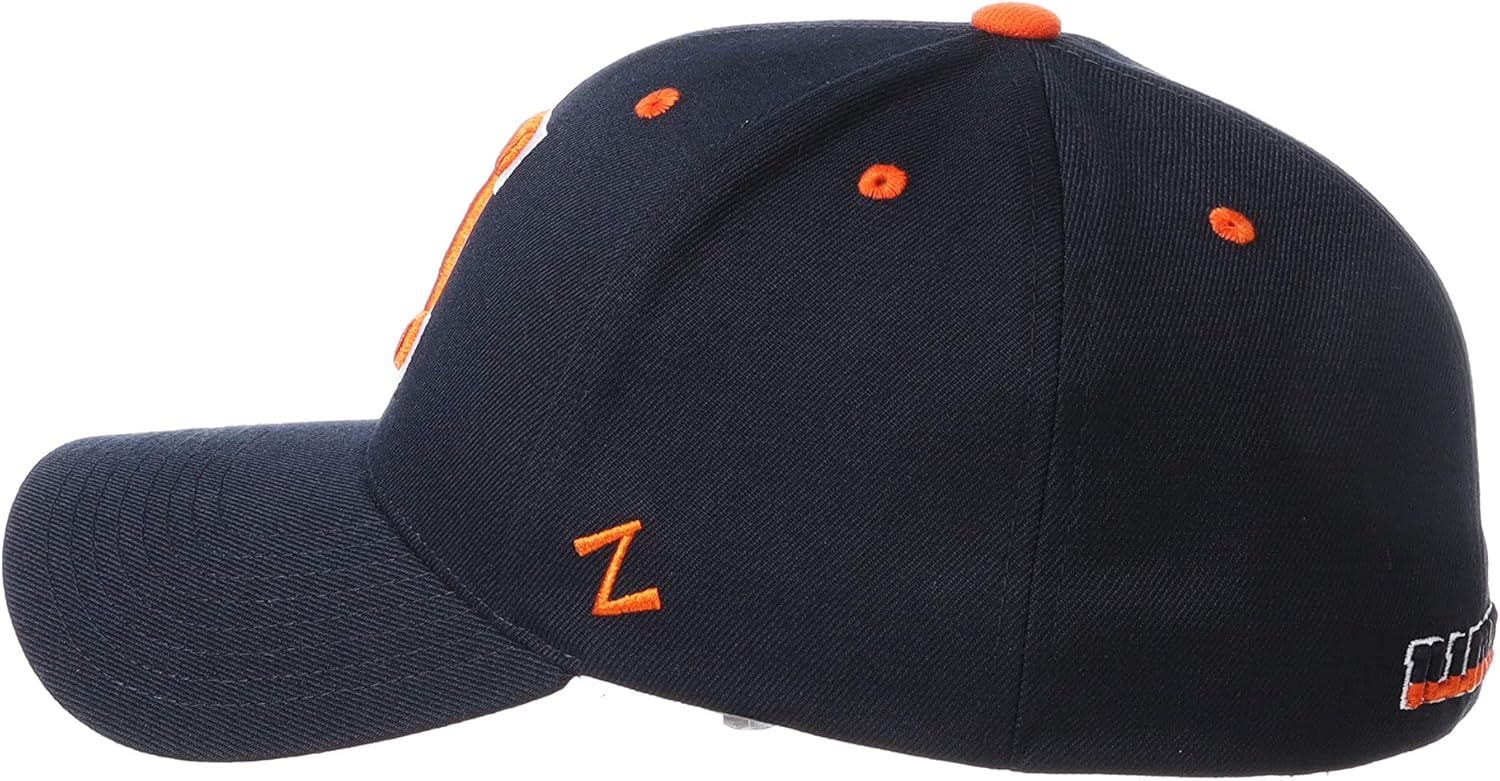 ZHATS NCAA Mens Stretch Fitted Hat Team Color - Image 6
