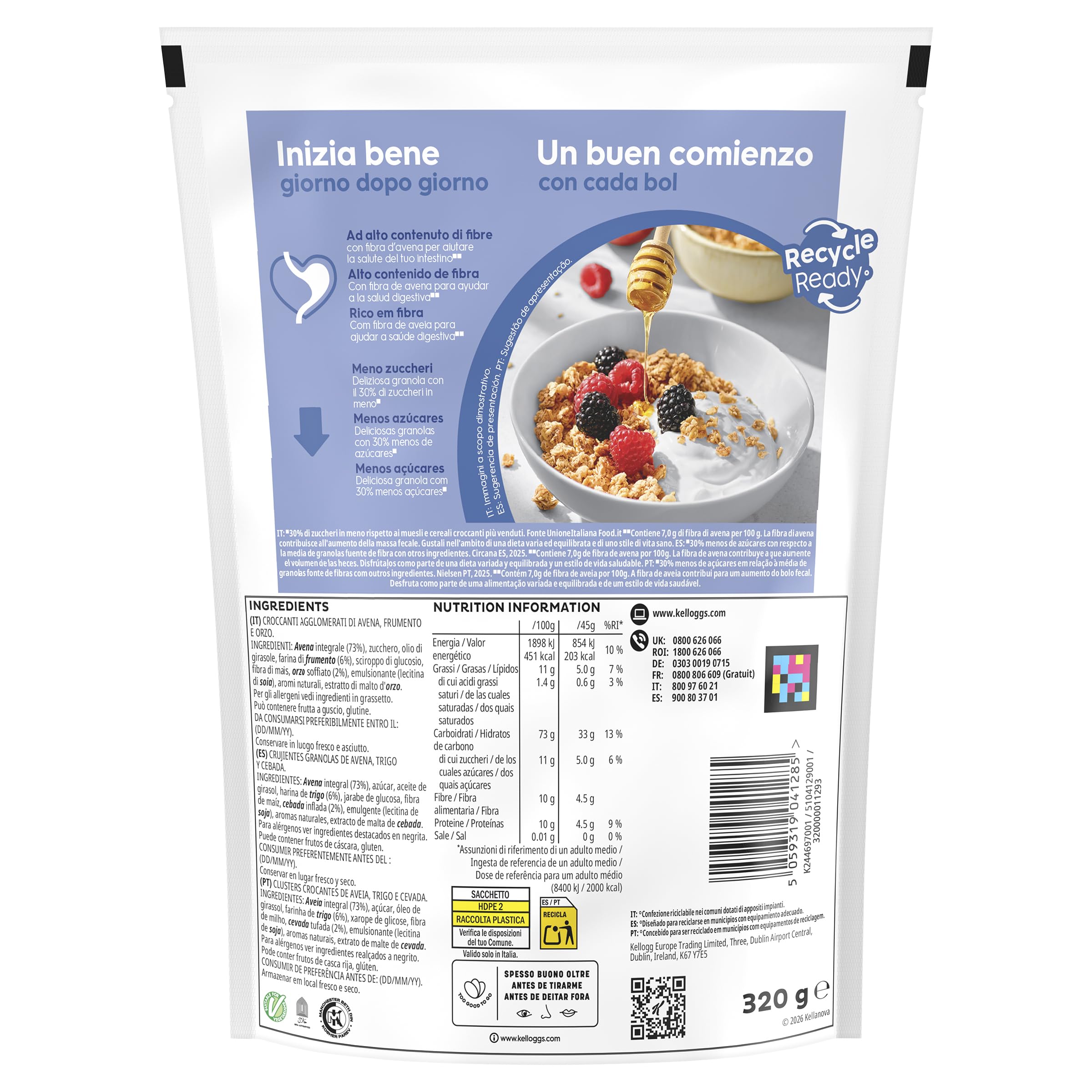 Kellogg's Special K Granola Natural 320g