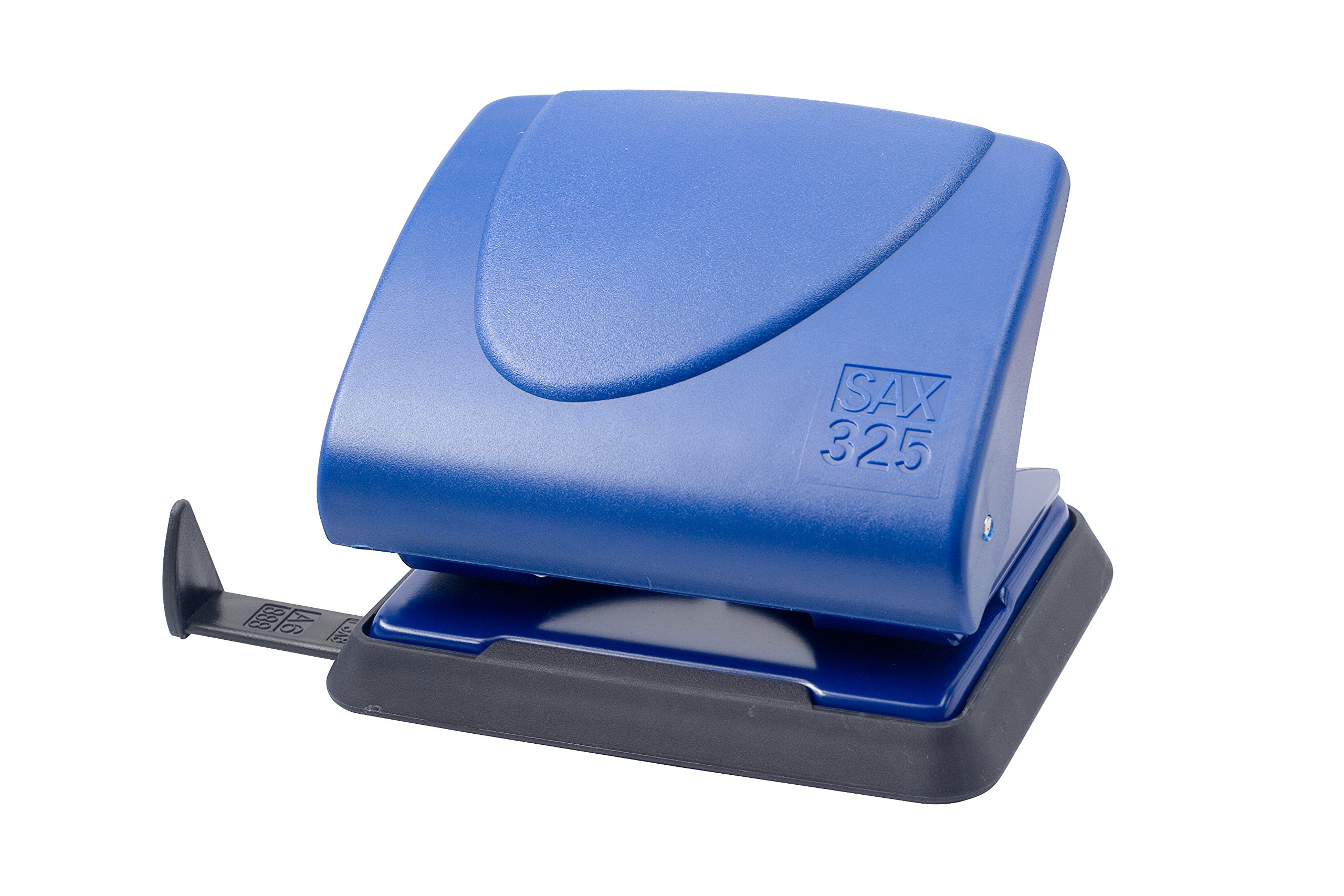 Hole Punch SAX 325 perforateur de bureau bleu 25 feuilles a4
