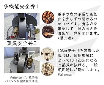 Amazon | パランソポン菓子機 6合用のポン吉楽! 電動式フル