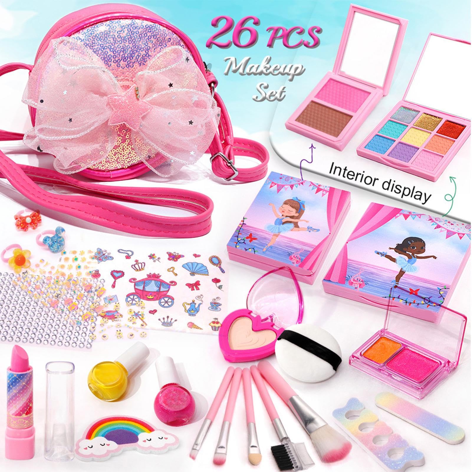 Schmink-Set Zum 26-teiliges Lernspielzeug Kosmetik Set