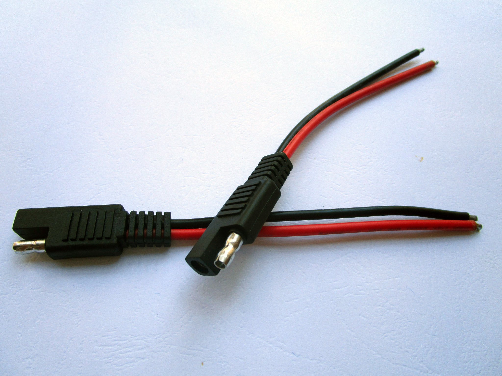 Amazon Com 10 Pcs 14awg Sae 2 Wire Quick Connect Disconnect Weatherproof Heavy Duty Plug Ends 15cm Home Improvement