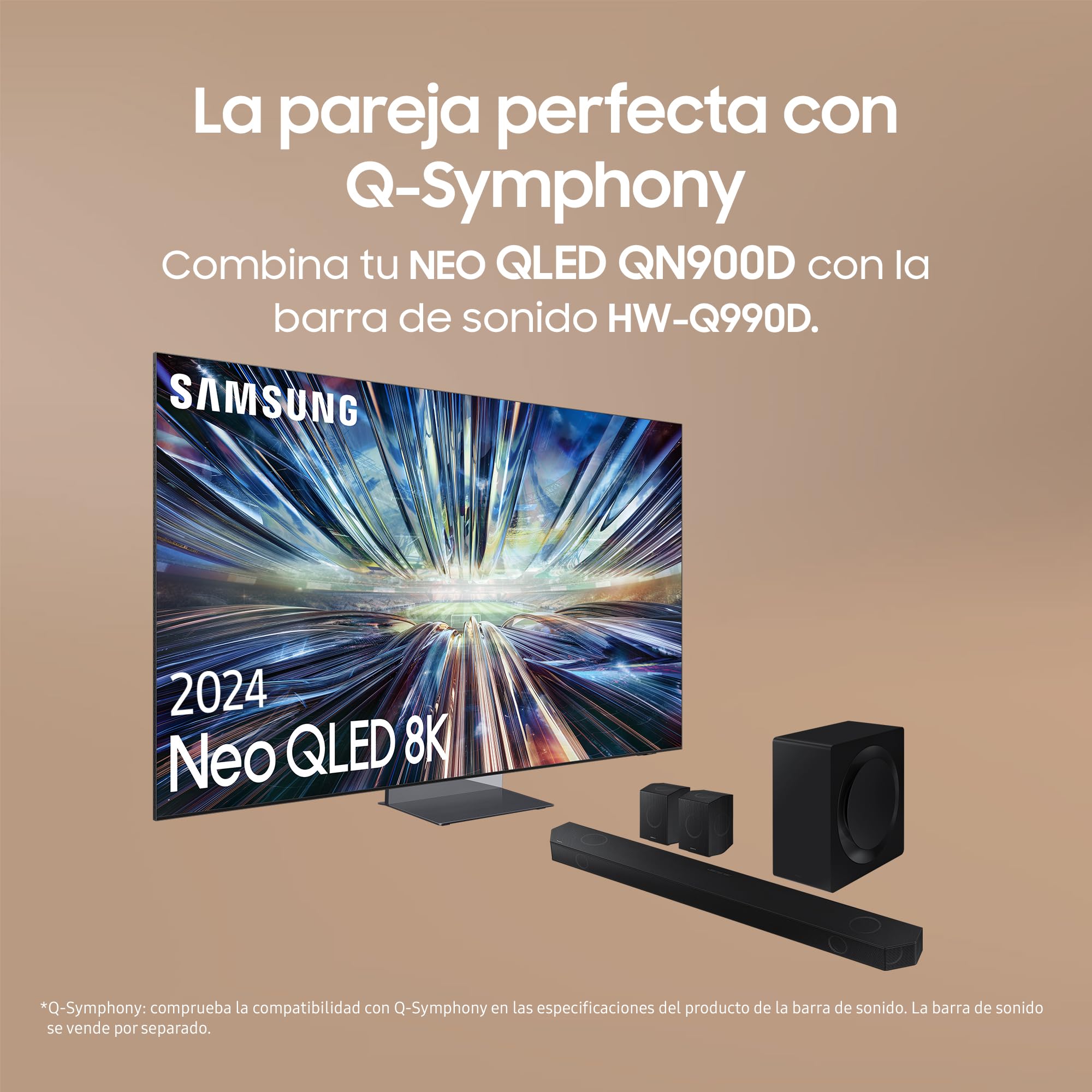 SAMSUNG Telewizor TQ65QN900D 65" (65 cali), Neo QLED 8K, Smart TV, 2024