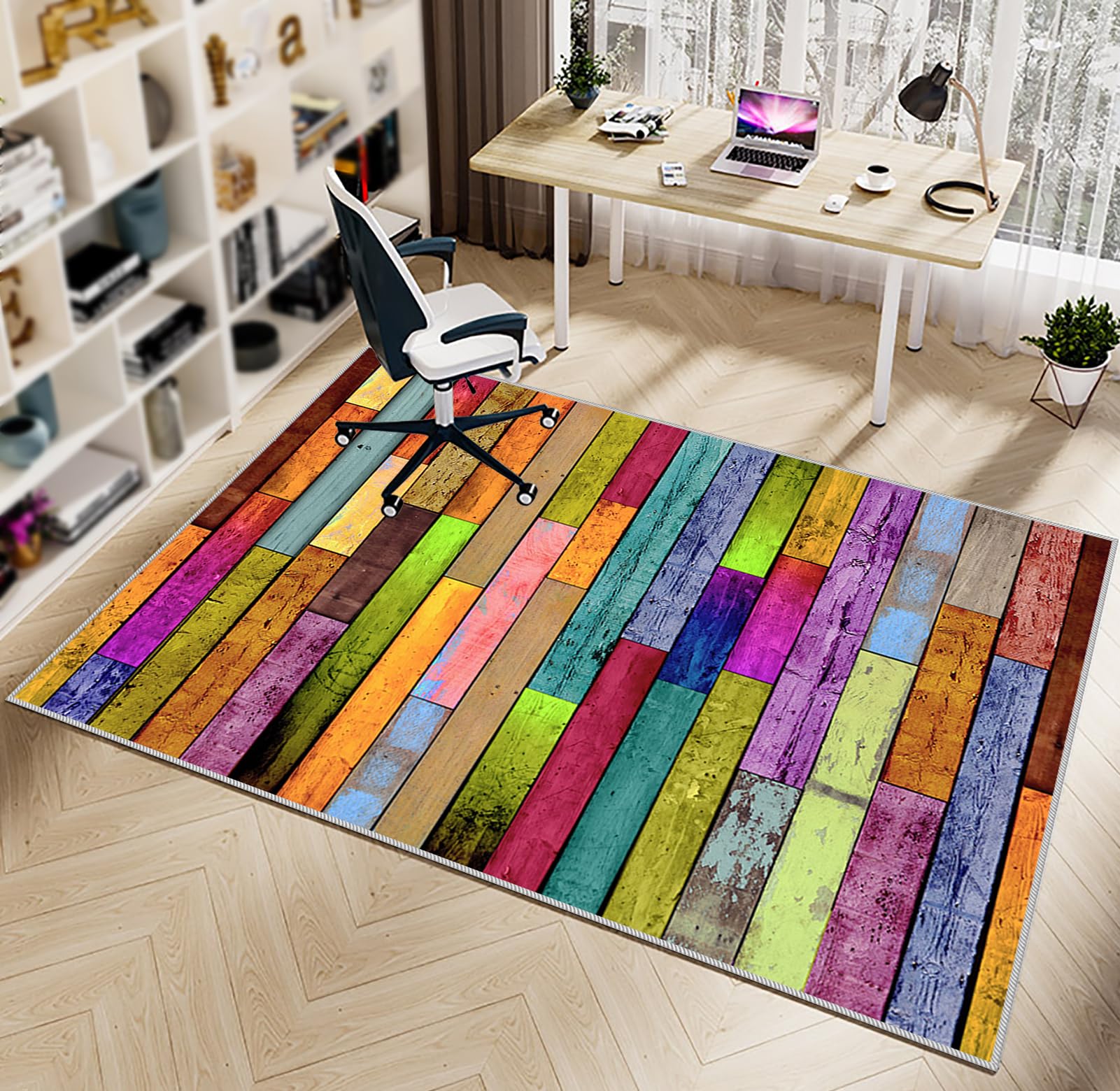 Tappetino per Sedia da Ufficio Antiscivolo Salvapavimento 180 x 230 cm