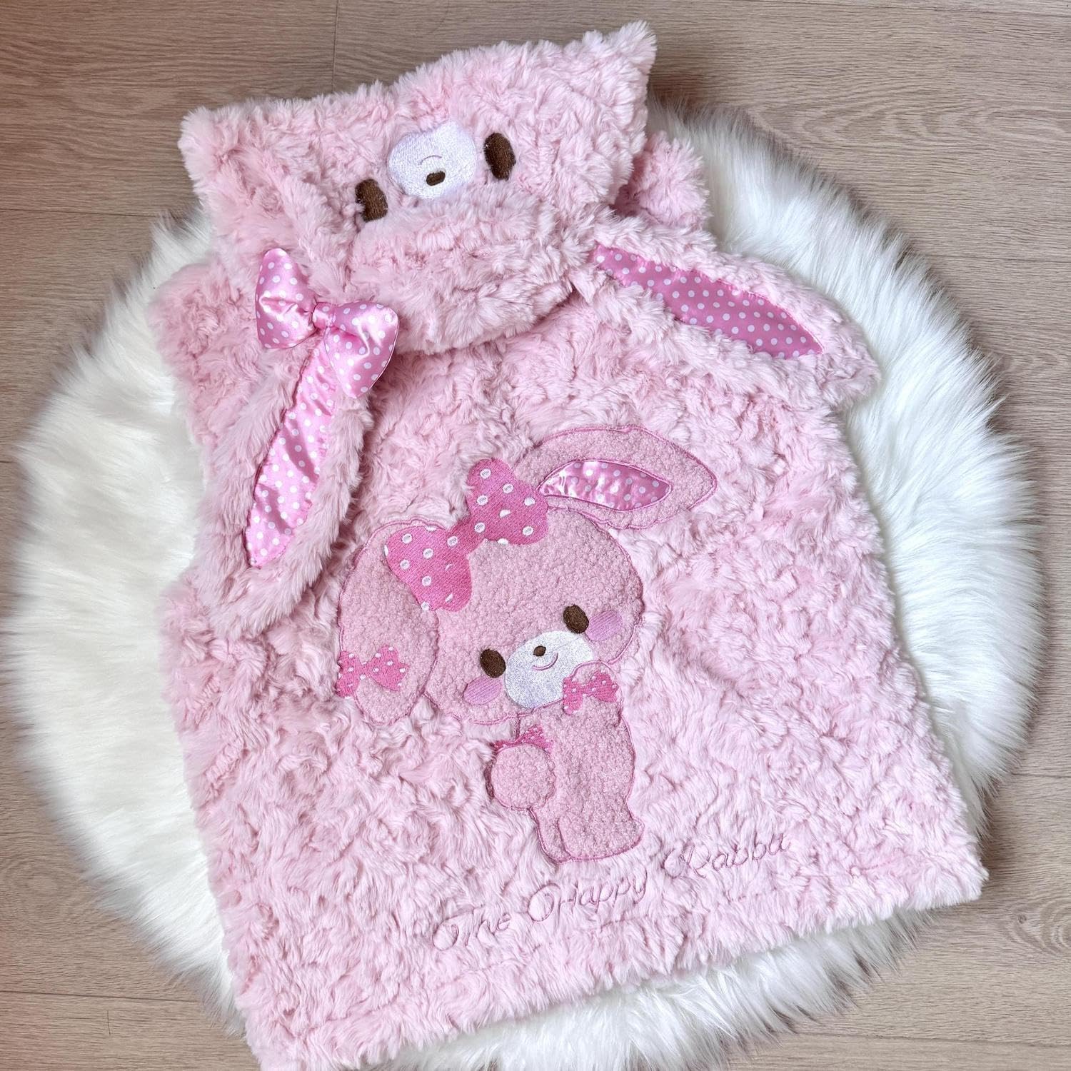 Gyaru Vests Bunny Shoujo Girl Clothes Cutecore Y2K Kawaii Jojifuku Tops Juminocore Heisei Retro Coquette Jfashion