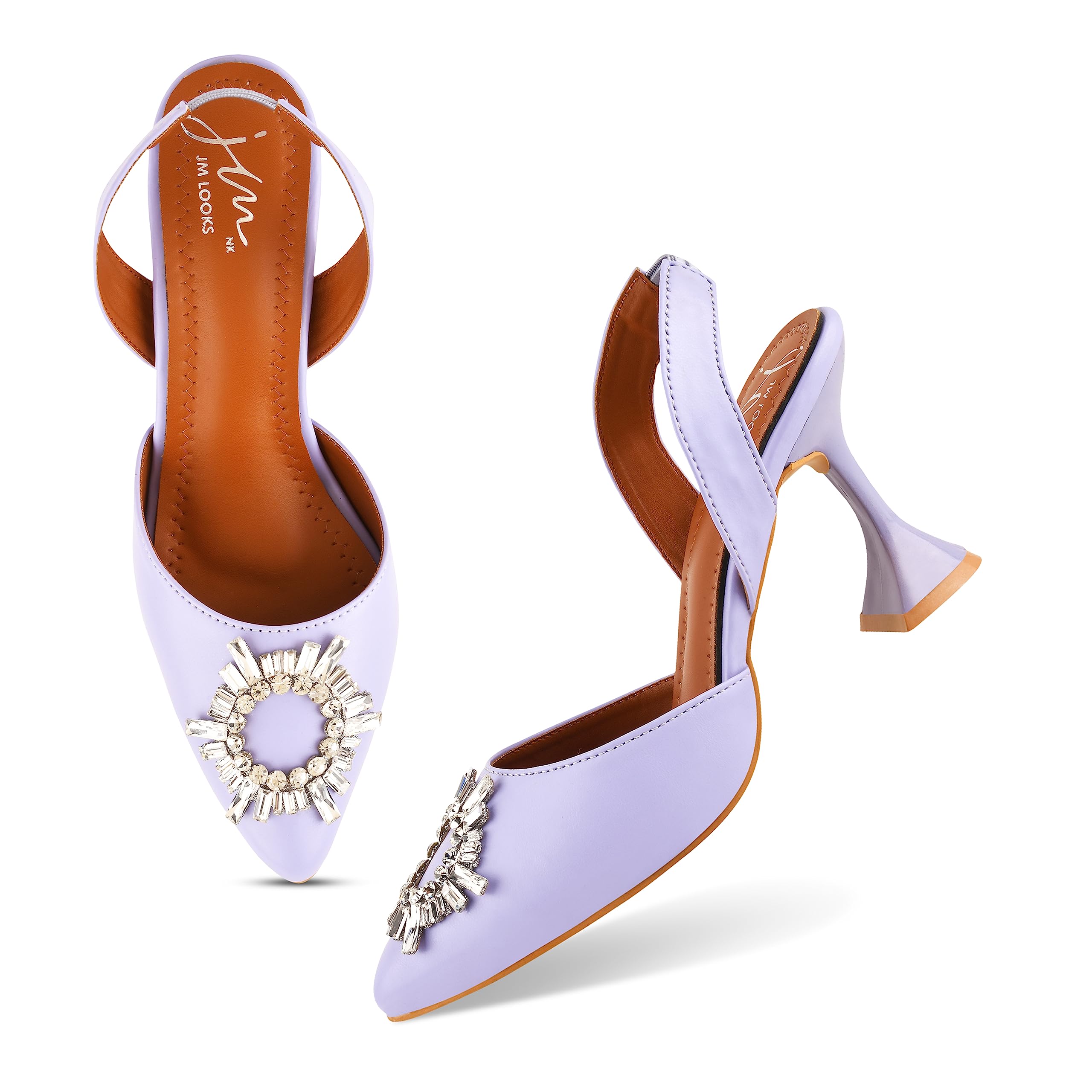 JM LOOKS Trending Stylish Kitten Heel Sandals For Womens & Girls (B0C8Z8ZF2Z) Amazon Price History, Amazon Price Tracker