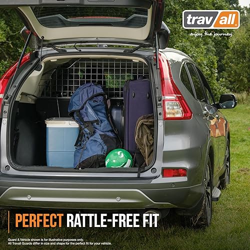 Miniatura 6 de Travall Barrera para perros compatible con BMW X5 (2006-2018), protector de maletero específico para vehículos, ajuste a medida, separador de carga