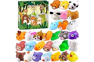 30pcs Forest Choice Mochi Squishy Toys Mini for Party Favor