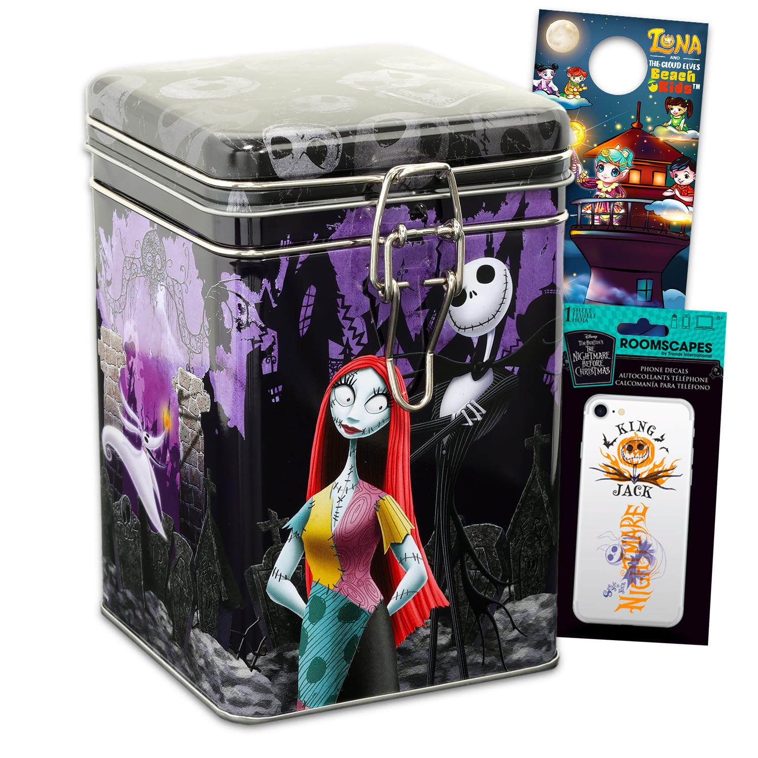 Amazon.com: Nightmare Before Christmas Cookie Jar Set - Bundle