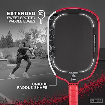 Amazon.co.jp: JOOLA Agassi PRO IV 14mm ピックルボールパドル 拡張