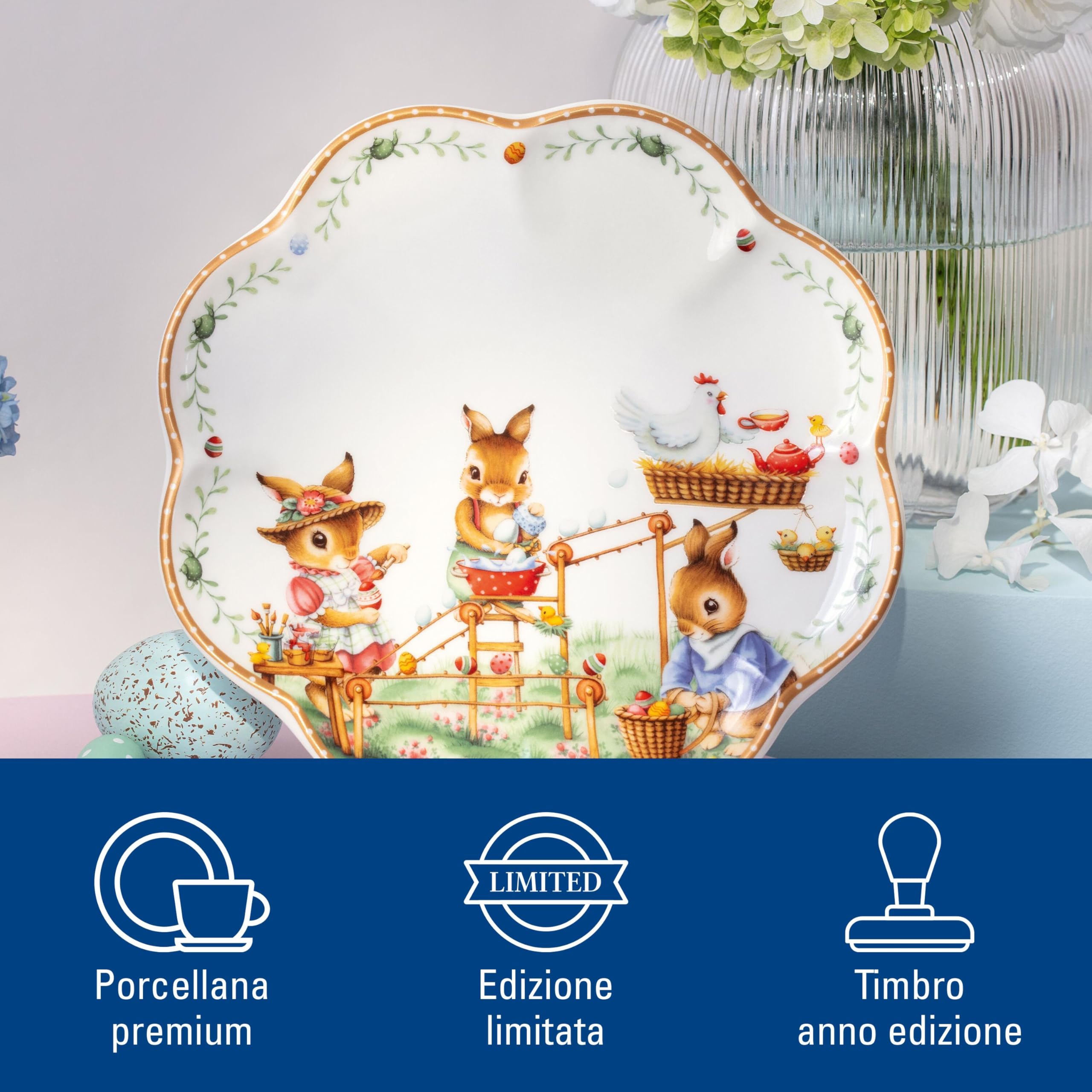 Villeroy & Boch Piatto Pasquale Edizione Annuale 2026 Porcellana Premium Collezione Limitata