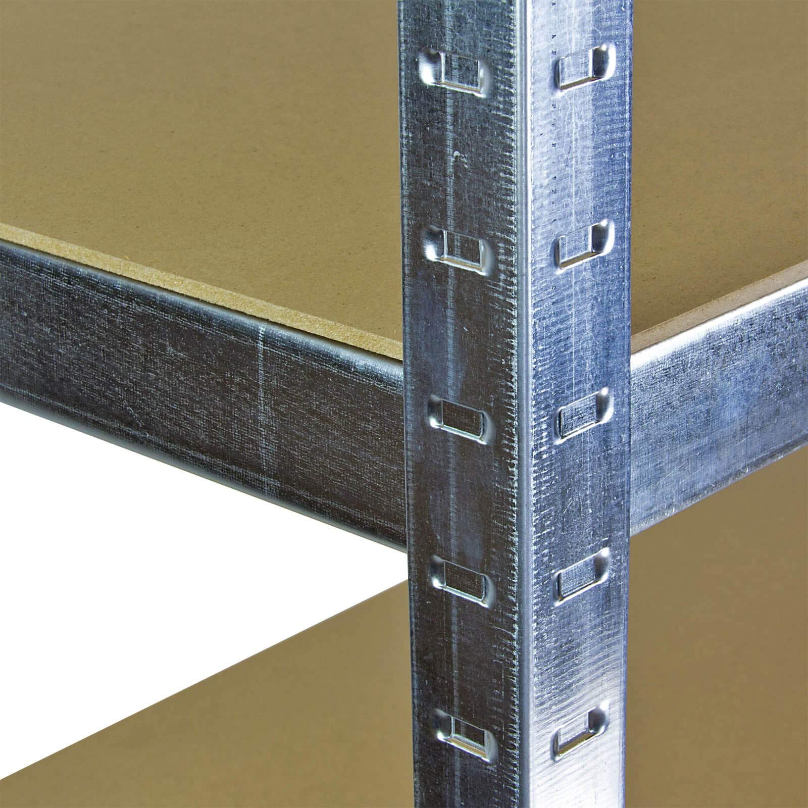 DEMA Steckregal Lagerregal Werkstattregal Kellerregal Regal 5 Böden 200x120x60 cm belastbar bis 875 kg