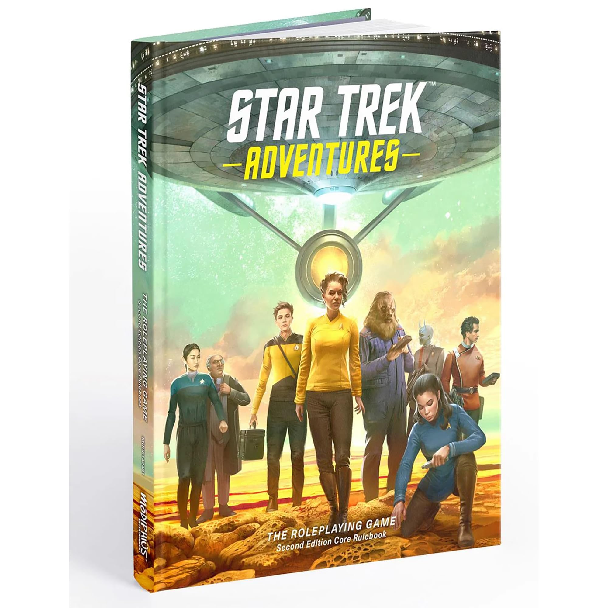 Modiphius Entertainment: Star Trek Adventures: Second Edition - Core Rulebook - Hardcover RPG Book, Tabletop Role Playing Game, Officially Licensed