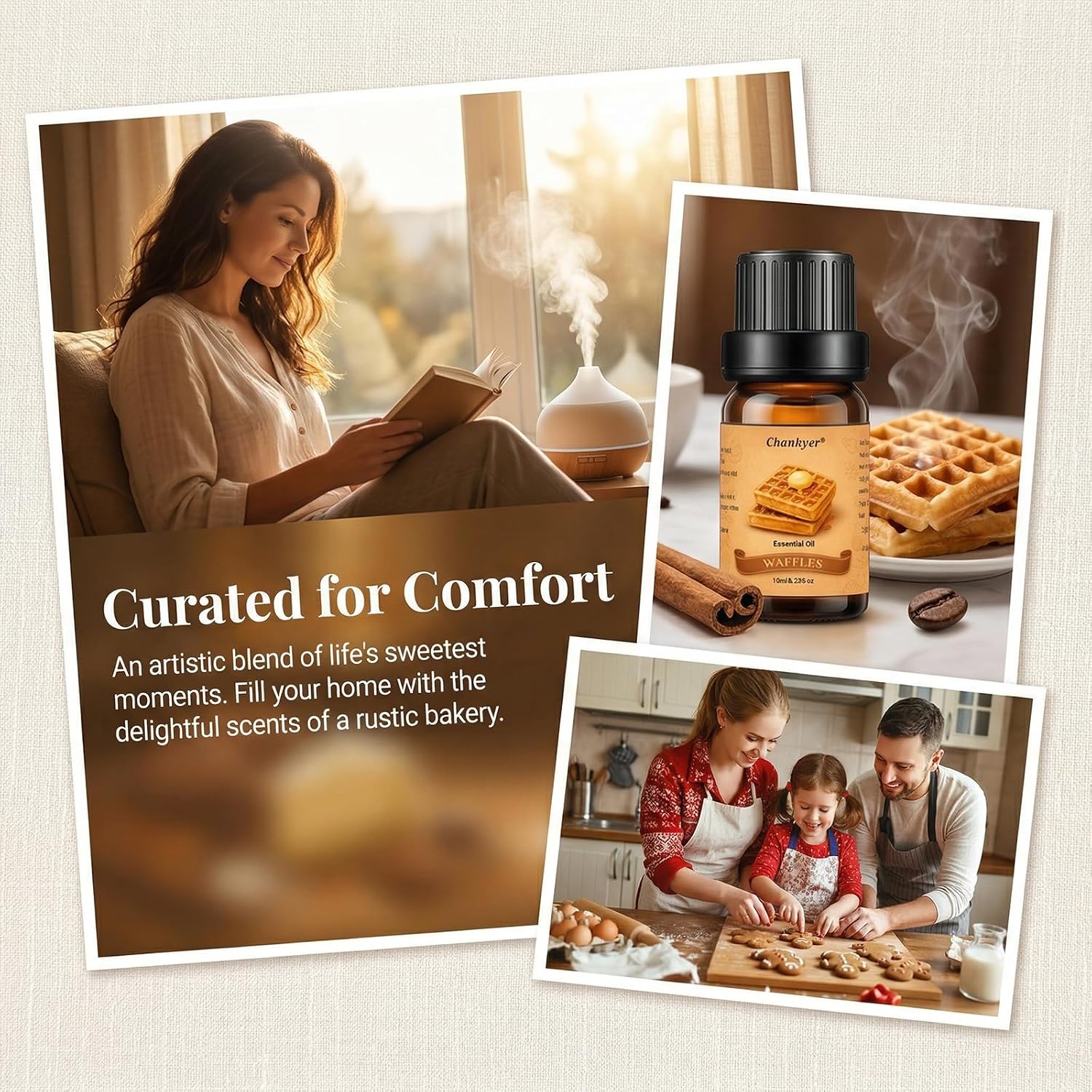 Bakery Essential Oils Set for Diffusers for Home 6 x 10 ml image 3