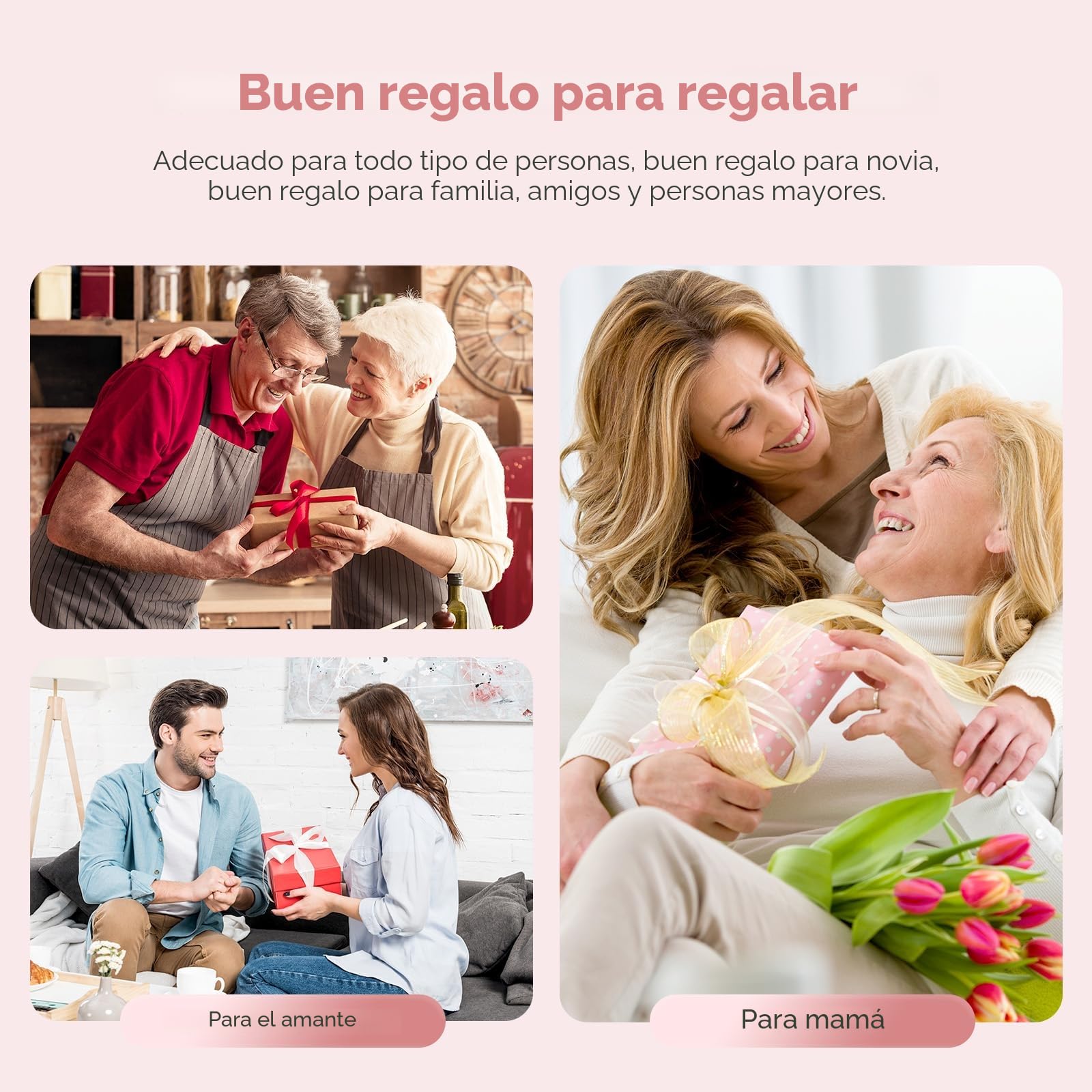 Lima Electrica pies Durezas, lima eléctrica recargable para pies, con hojas reemplazables de papel abrasivo, 6 velocidades para talones agrietados, callos, piel muerta (oro rosa)