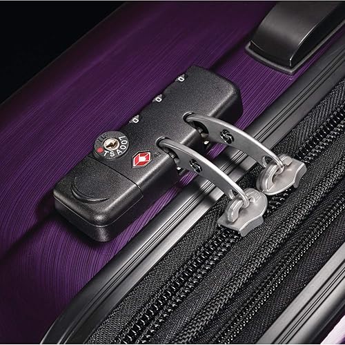 Vista 64 de Samsonite Winfield 2 Equipaje rígido con ruedas giratorias, Azul profundo, Juego de 3 piezas (20/24/28)