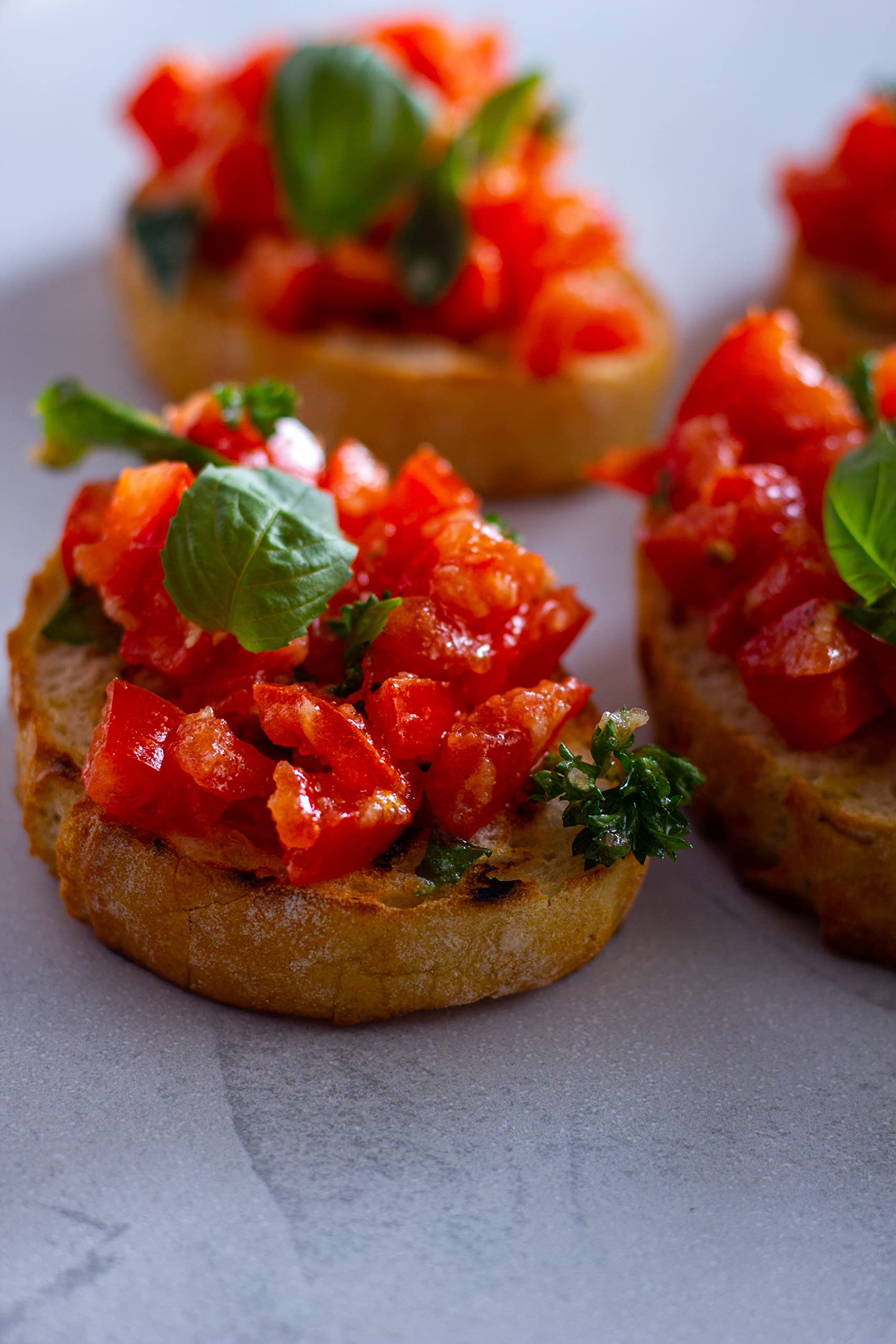 Bresc Tomaten Bruschetta - 6x 1kg - vegane klassische italienische Vorspeise Antipasti aus getrockneten Tomaten, Knoblauch, Basilikum, Oregano, gebrauchsfertig, warm und kalt ein Genuss