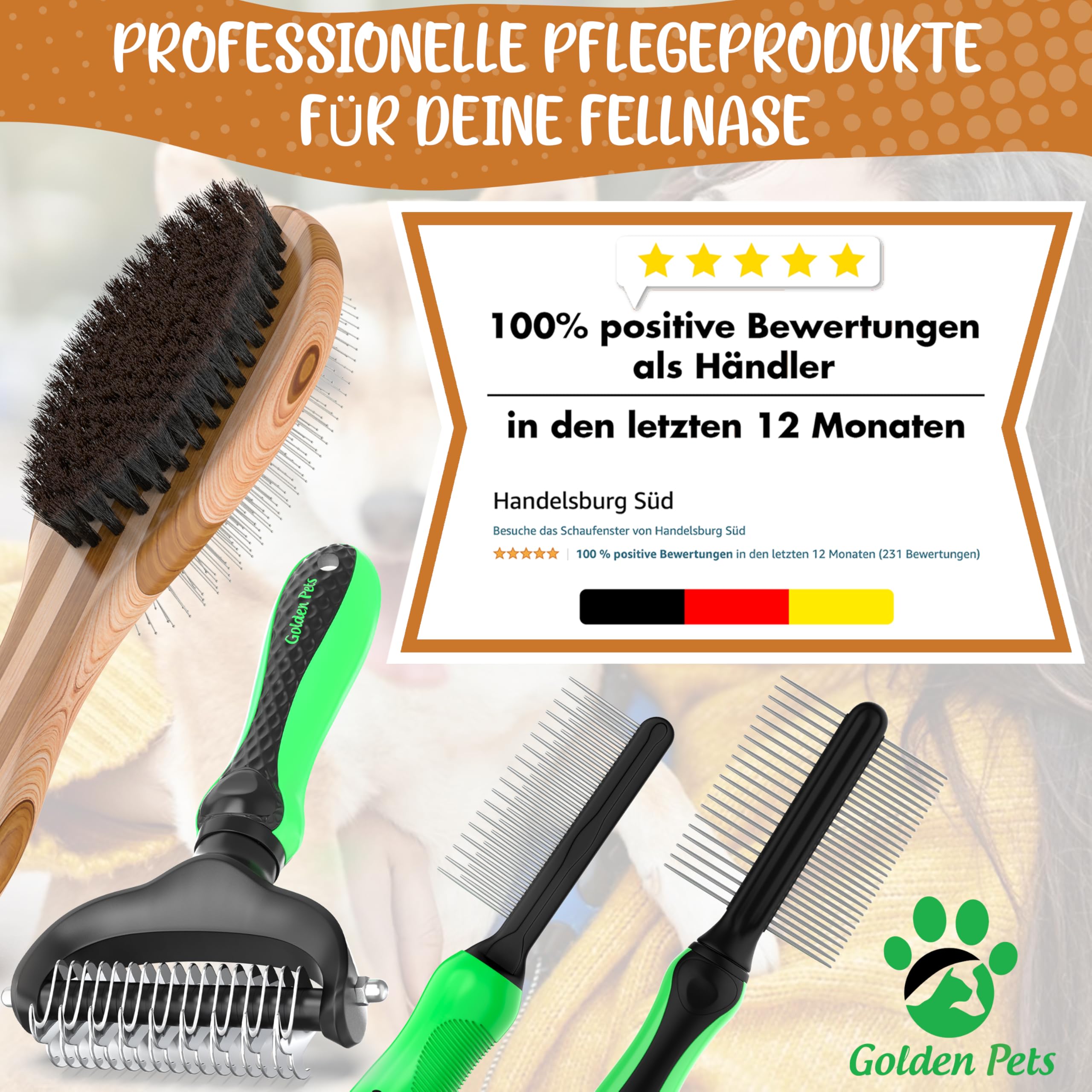 Golden Pets Masło orzechowe dla psów 330 g 100% naturalne
