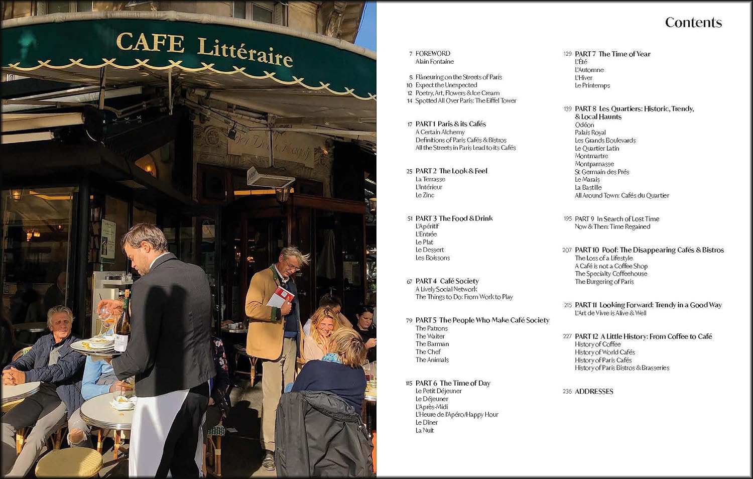 Café Society: Time Suspended, the Cafés & Bistros of Paris