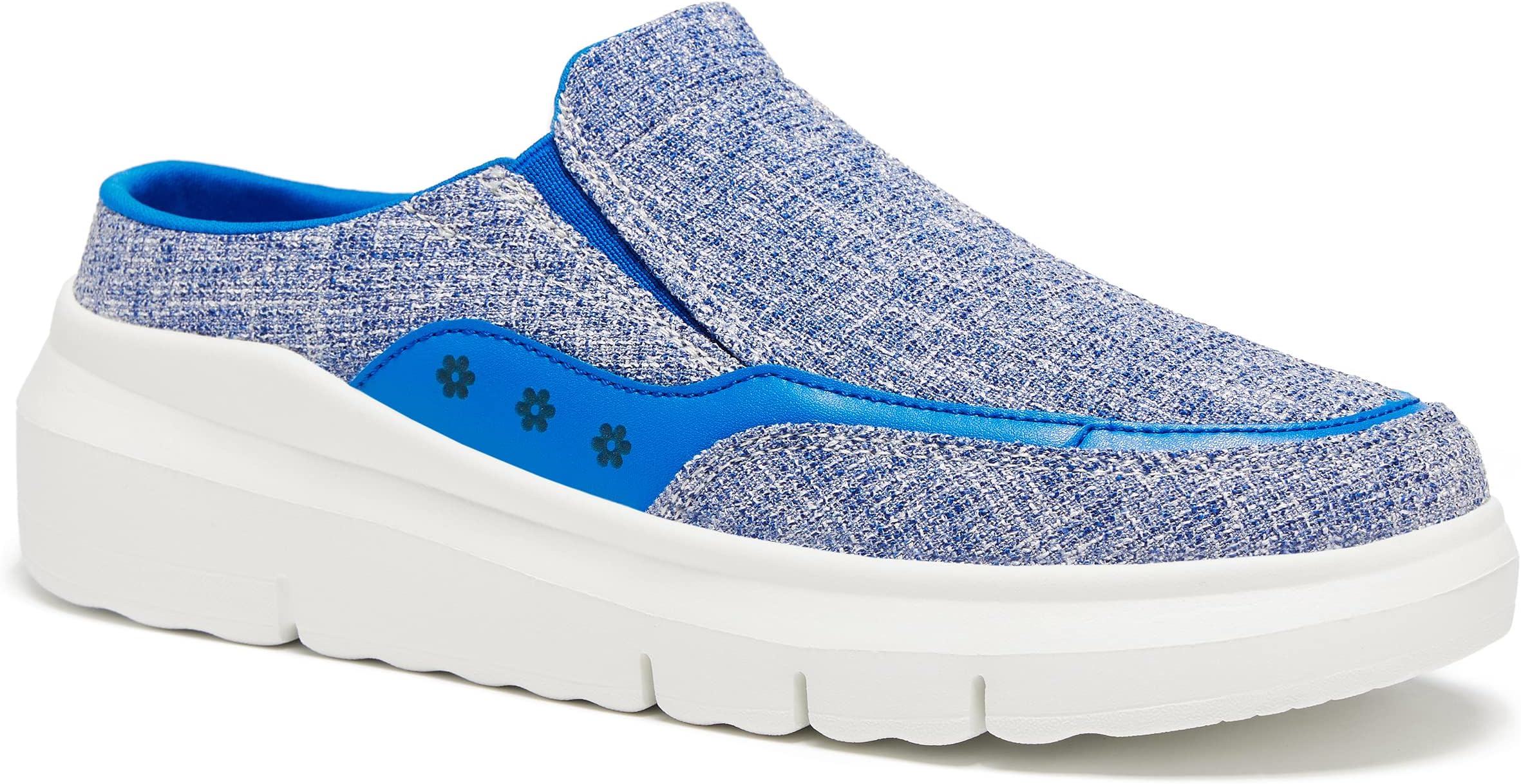 MEGNYA Comfortable Casual Loafers for Women with Memory Foam Insole, Walking Cushioned Slip On Shoes Outdoor, Lightweight Breathable Mules Clogs for Vacation