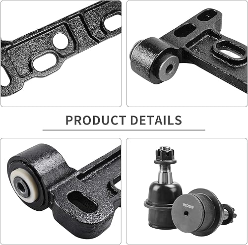 Miniatura 3 de YITAMOTOR Soporte de brazo de control delantero inferior compatible con Buick Rainier 2002-2009, Chevy SSRTrailblazer, GMC Envoy, Isuzu Ascender,