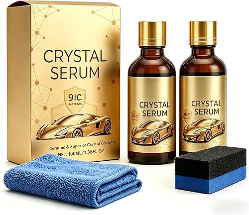 100ML PTZ Crystal Serum Advanced Graphene Ceramic Coating for Cars, 9H Hardness,