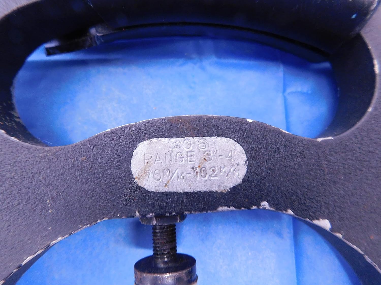 Standard GAGE CO. 306 3" - 4" DIAL SNAP GAGE W/ C21 Indicator .0001" Graduation - MS5670AP1