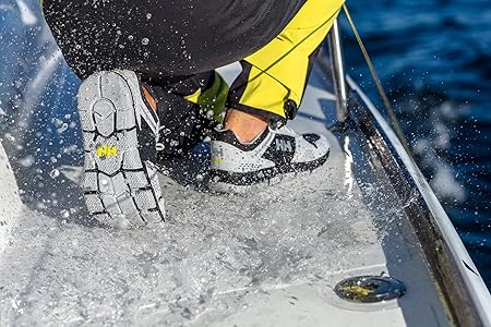 Scarpe Da Vela Helly Hansen Skagen F-1 Offshore Uomo - Ebano Fantasma, Taglia 43, Gomma Antiscivolo