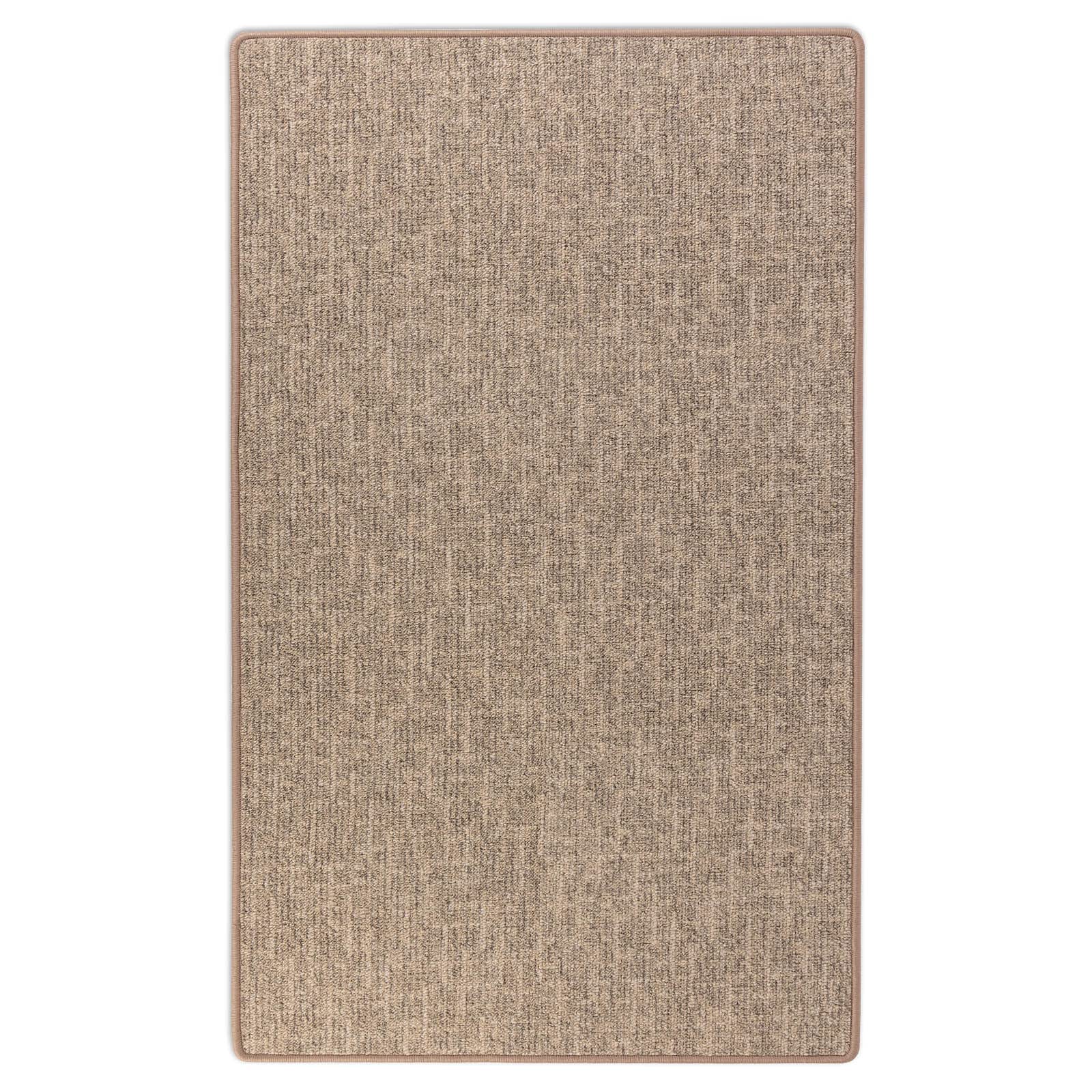 Floordirekt Alfombra de pasillo alto, venta por metros, alfombra de pasillo de cocina, pasillo a medida, alfombra de salón o pasillo (beis, 80 x 150 cm)