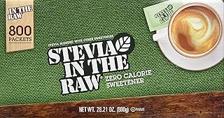Stevia in the Raw Zero Calorie Sweetener Portion Packets, 800-count Orig...