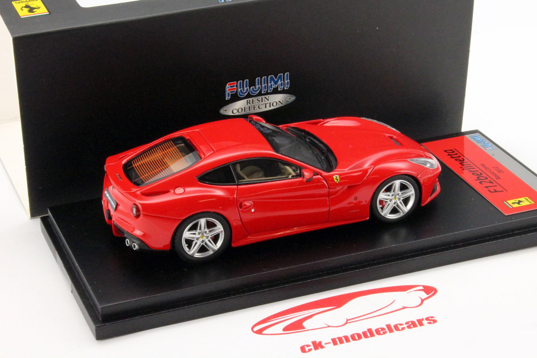 FERRARI F12 BERLINETTA 2013 ROSSO CORSA FUJIMI