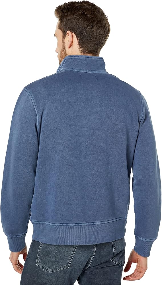 Generic Pull En Polaire Pour Homme Avec Col Montant Et Fermeture Clair