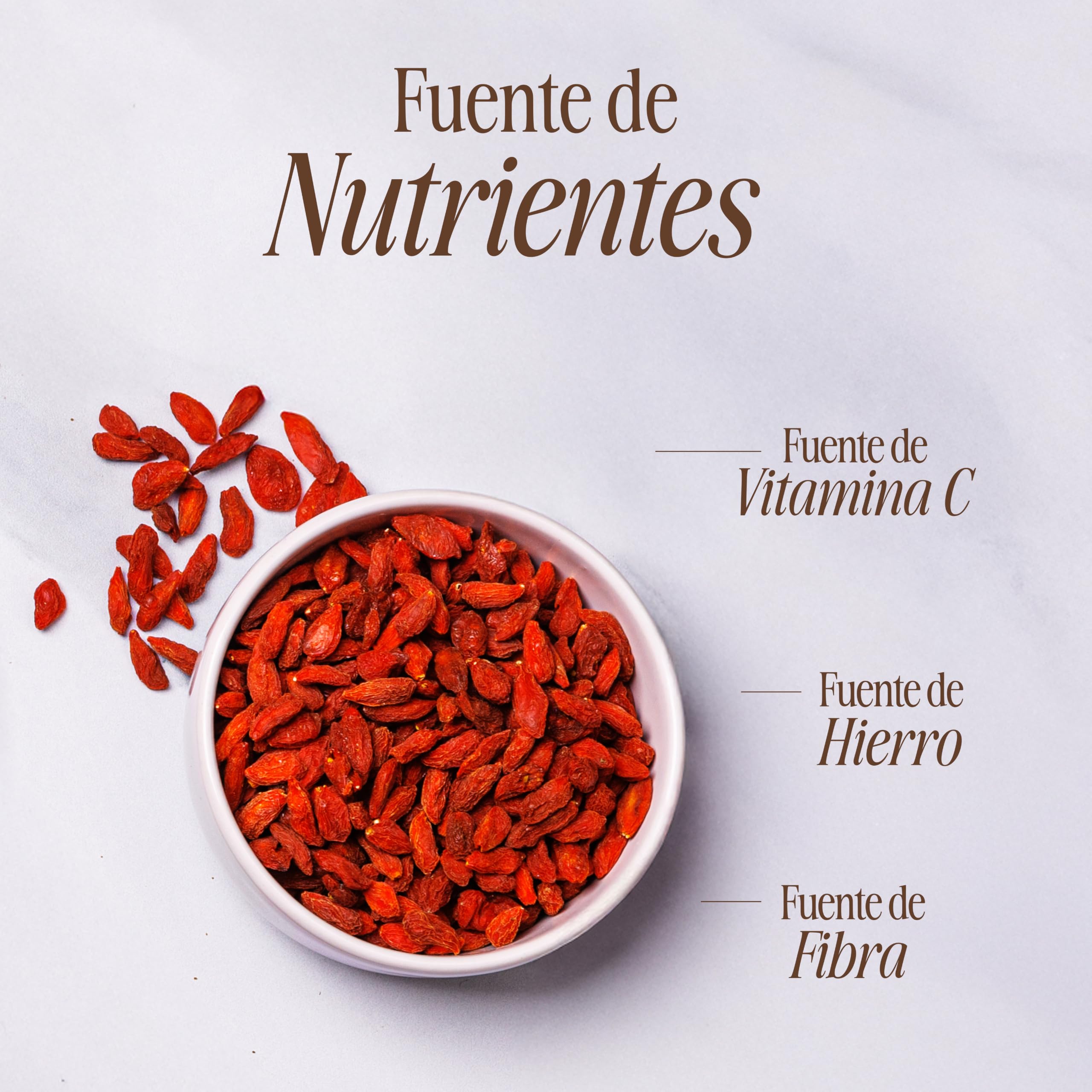 Sevenhills Wholefoods Bayas de Goji Orgánico 1kg