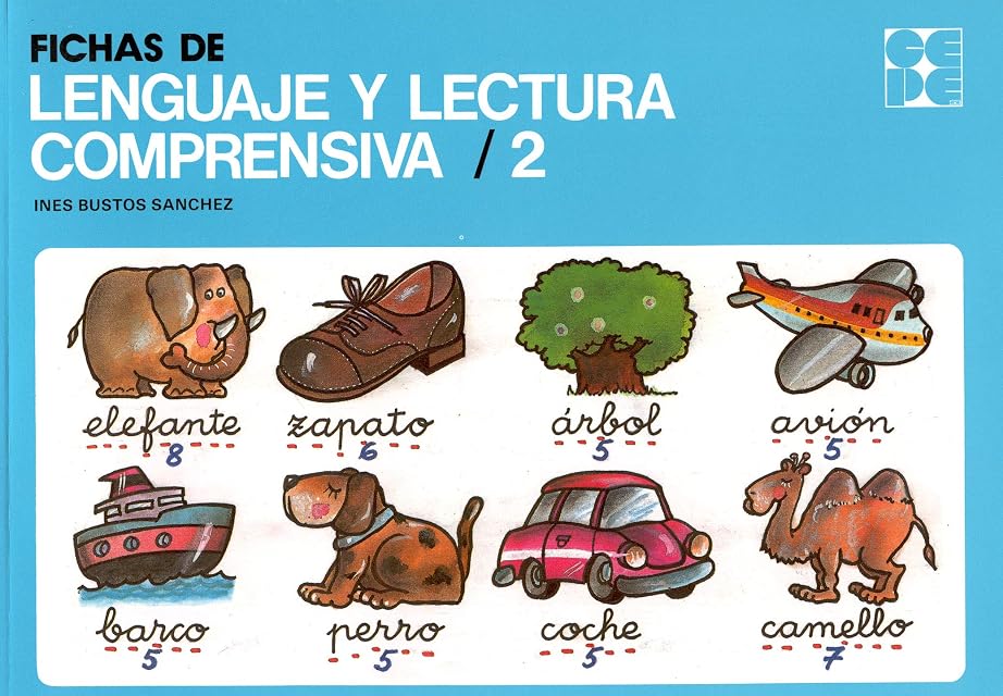 Portada de Fichas de Lenguaje y Lectura Comprensiva 2