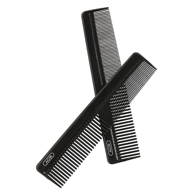 Peine Dressing Hair Comb 7.5 pulg Negro miniatura 8