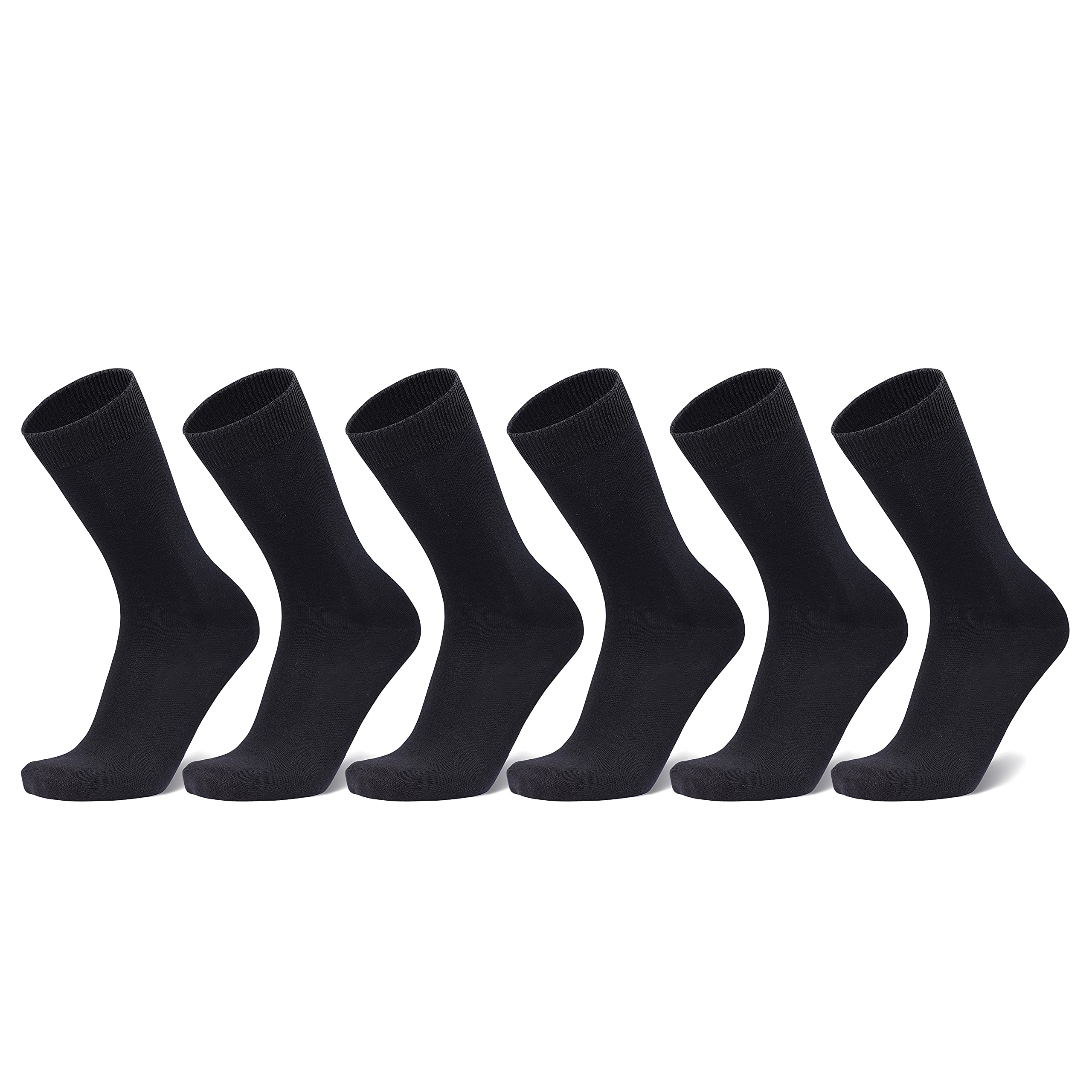 Men's Socks | Crew/Full Length Socks for Men | Comfortable Formal & Casual Wear Cotton Socks - Pack of 3 Pairs
