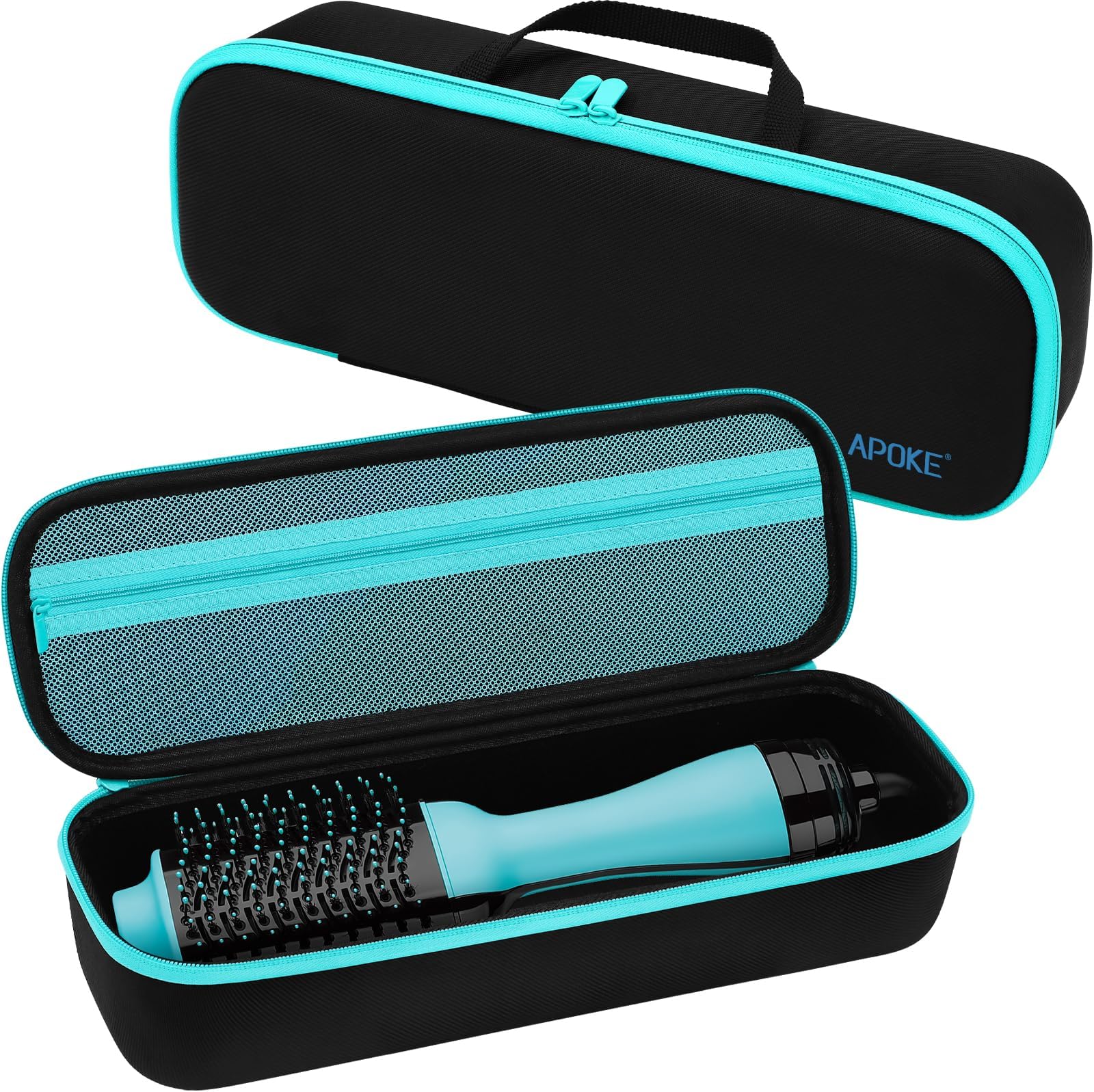 Travel Case for Revlon One Step Hair Dryer Brush, Portable Lightweight Storage Bag for All Brand Hot Tools Volumizer Hot Air Brush