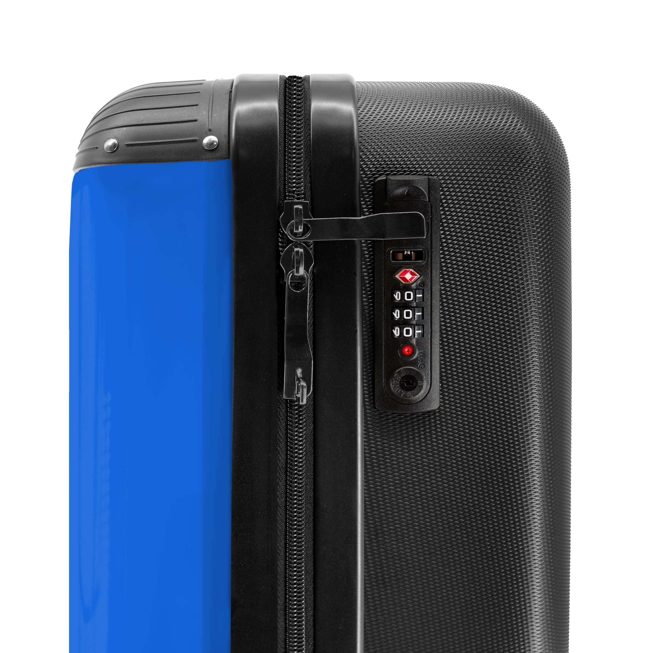 NoBoringSuitcases.com Valigia Trolley Bagaglio Personalizzabile 10 kg 55x40x20 cm (Calcio - Maglia Gara Home Italia 2022 - Blu)