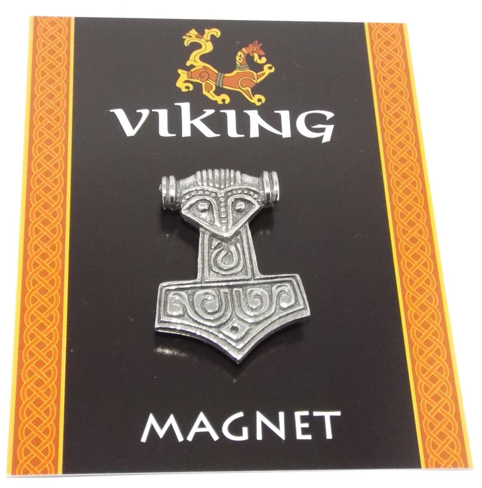 Westair Pewter Viking Thors Hammer Fridge Magnet (Radiator Etc)