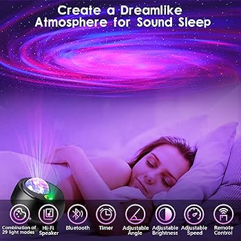 Star Night Light Projector - Starlight with Remote Control
