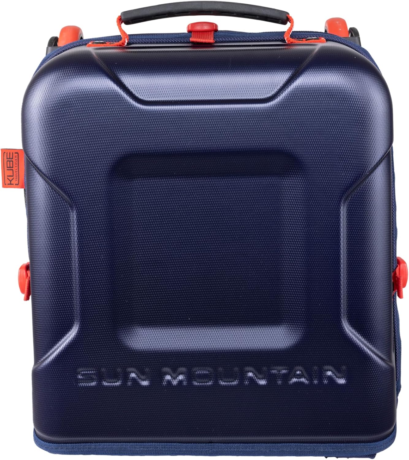 Sun Mountain Kube Golf Travel Bag, 2-Wheel Rolling System-Compact Storage Case