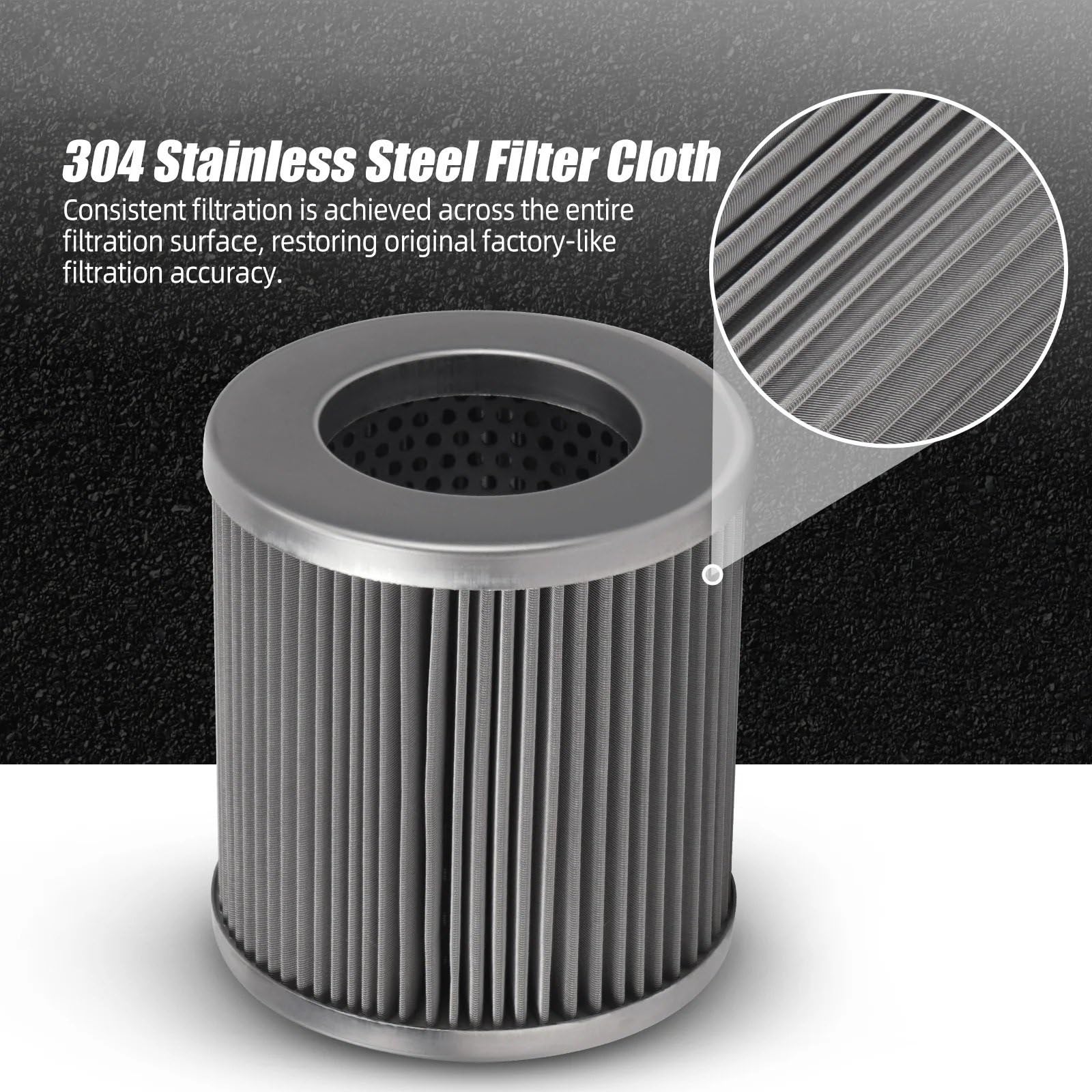Filtr oleju stalowy pasujący do BMW N55 N54 F30 E90 E92 F20 F10 E60 F22 F01 F32 F36 X5 E70 F15 X1 E84 X3 E83 F25 335i 530i filtr oleju z pierścieniem uszczelniającym