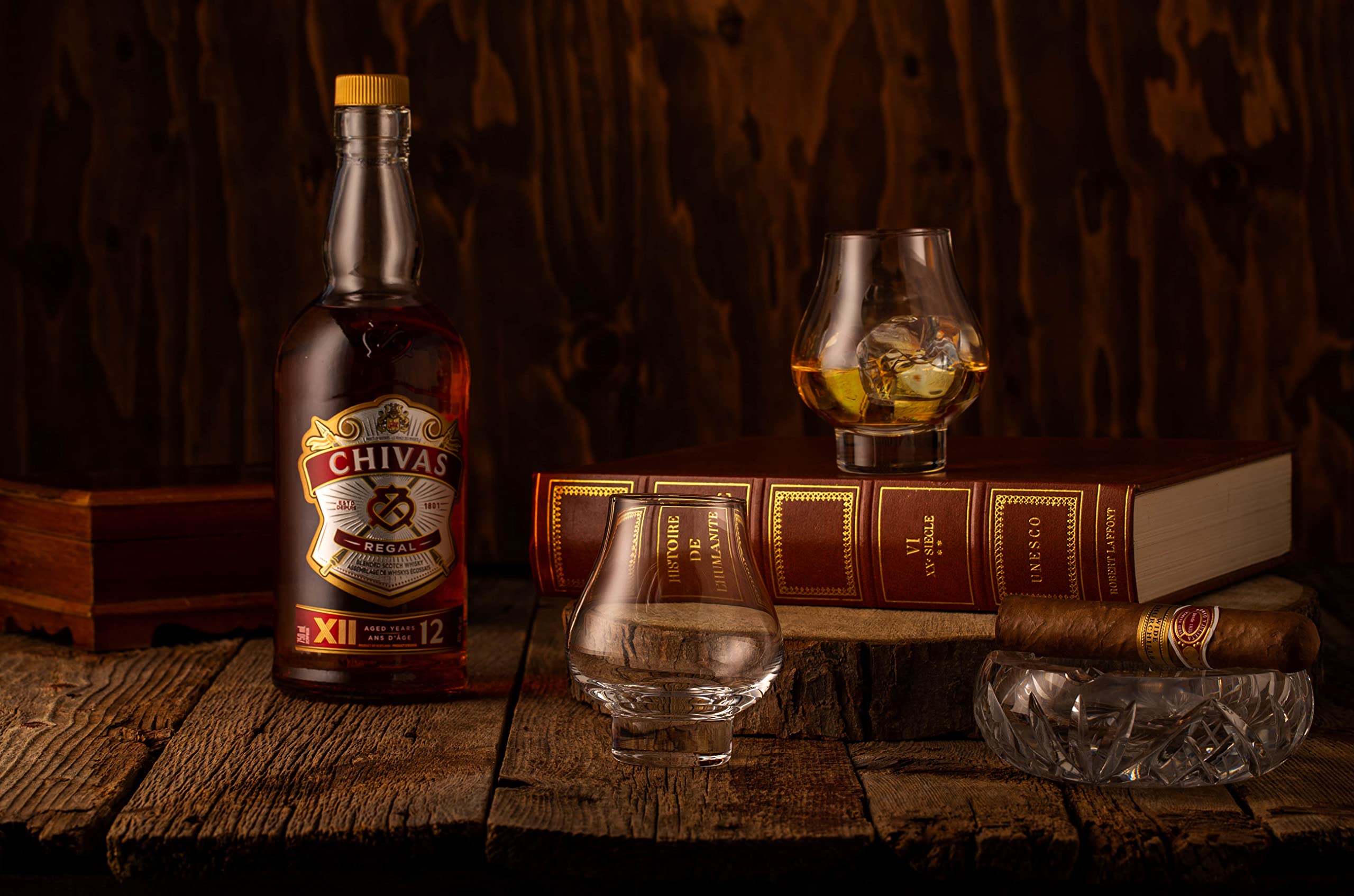 Bourbon Whiskey Brandy - Juego de 4 vasos de cristal de 7.8 onzas, vidrio hecho a mano sin plomo, ideal para bebidas alcohólicas, vasos de degustación, chupitos de tequila, coñac escocés, 210