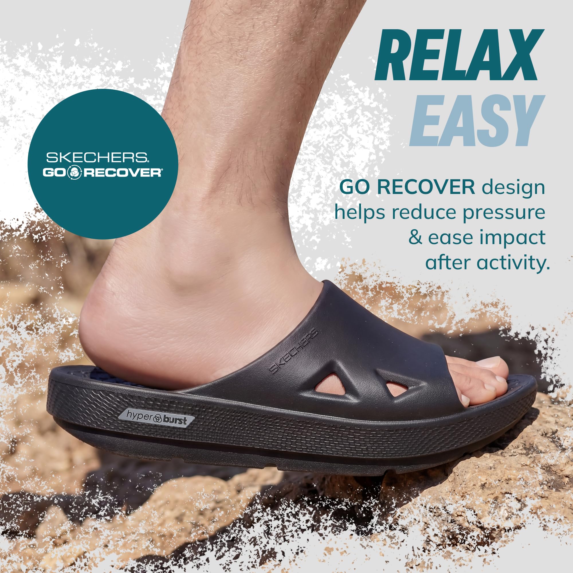 Skechers Mężczyźni Go Recover RefreshSandał