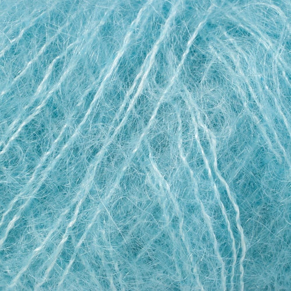Debbie Bliss Angel yarn, blend of silk and mohair Aqua 09