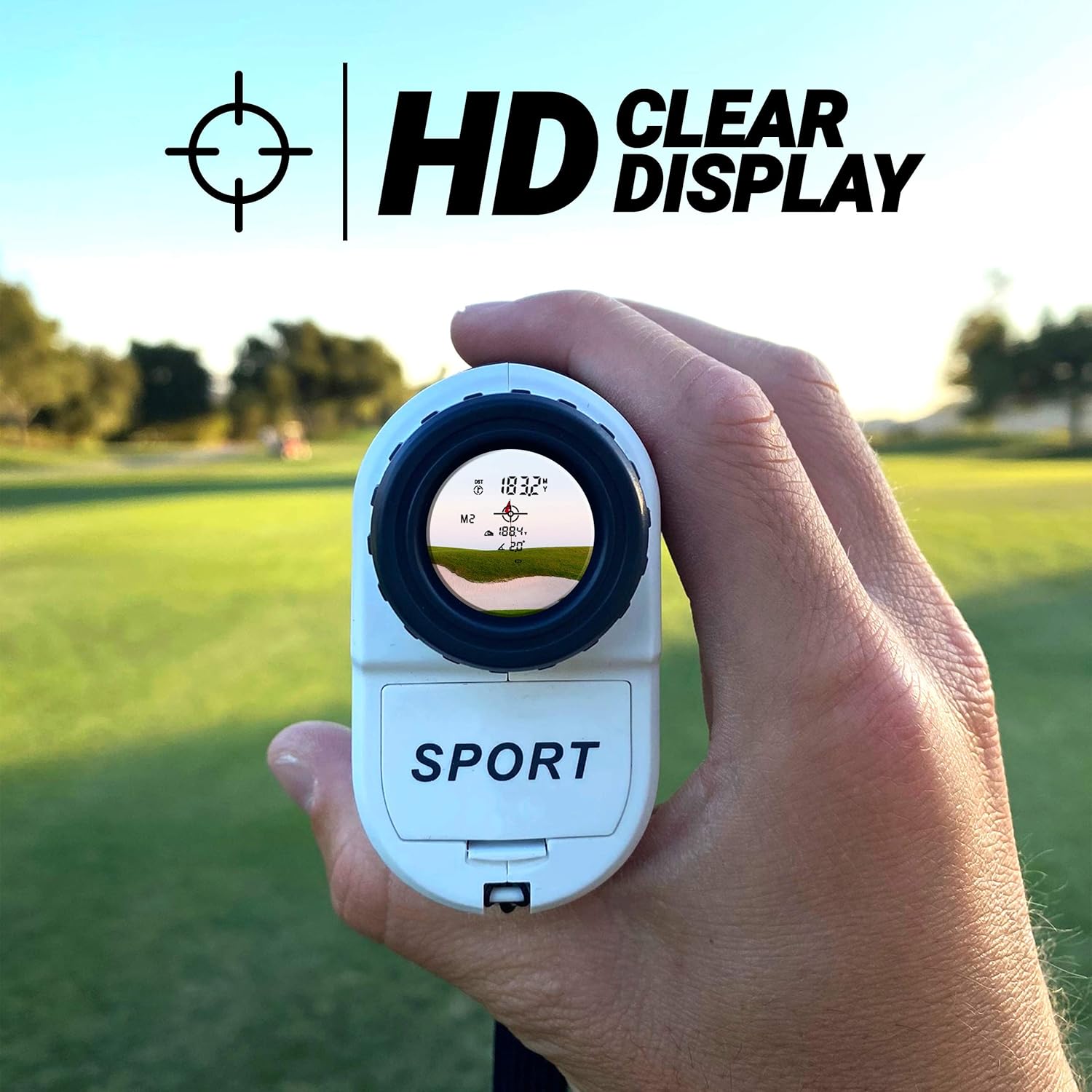 Blue Tees Golf Series 1 Sport Slope Laser Rangefinder for Golf 650 Yards Range - Slope Measurement, Flag Lock Technology with Pulse Vibration, 6X Magnification : Sports & Outdoors
