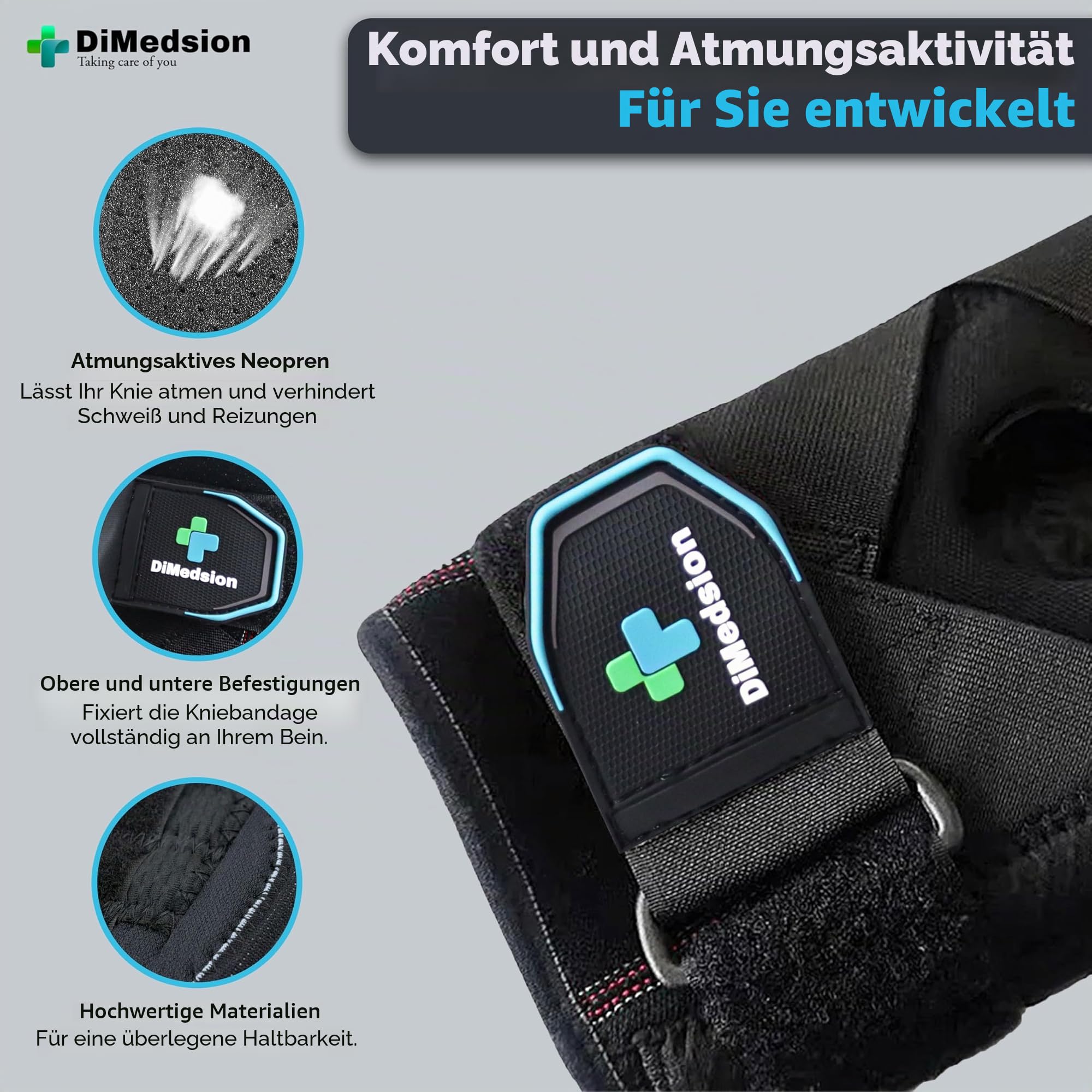 Kniebandagen Meniskus und Bänder Kniebandage Meniskus und Bänder mit Tasche, Kniebandage für Meniskus, orthopädische Kniebandage mit Knieimmobilisator, Kreuzband-Kniebandage (XL)