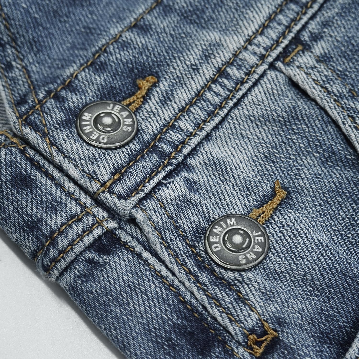 KIDSCOOL SPACE Girls Denim Overalls,Little Big Kids Wide-Leg Jeans Dungarees Pants - Image 5