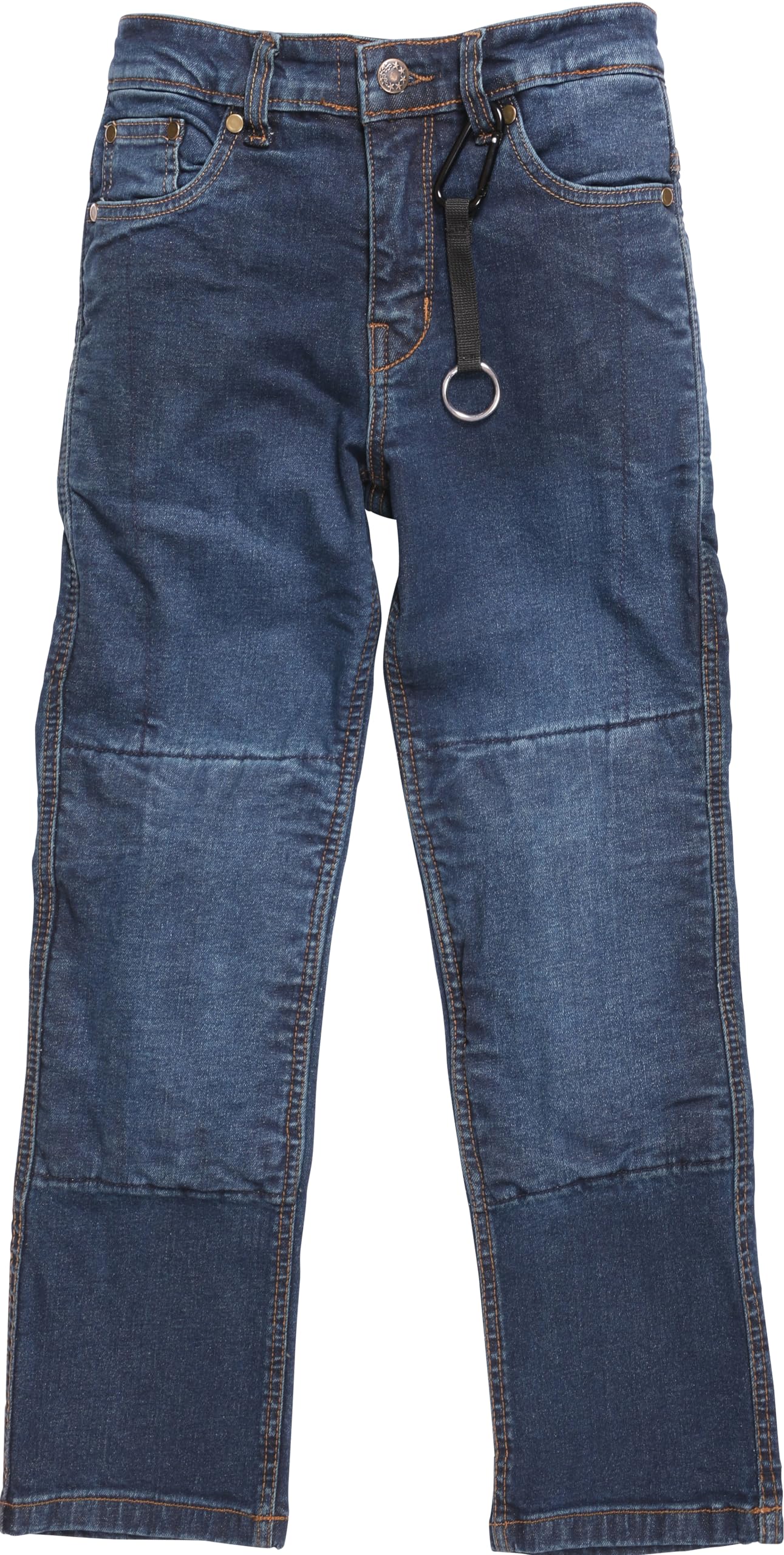 Duchinni Tundra Kids CE Certified Motorcycle Jeans (UK, Age, 10 Years, 12 Years, Regular, Blue)